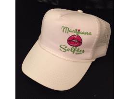 Marijuana Selfies Caps